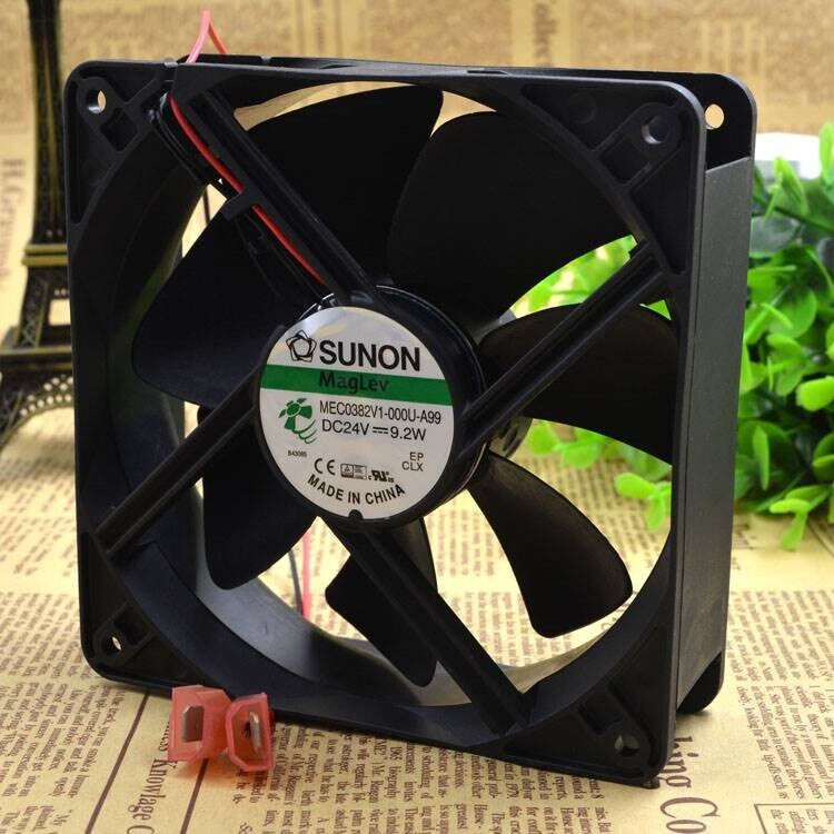 [Radiator] ของแท้แท้ (SUNON FANS) MEC0382V1-000U-A99 12038 24v 5.4w 9.2W