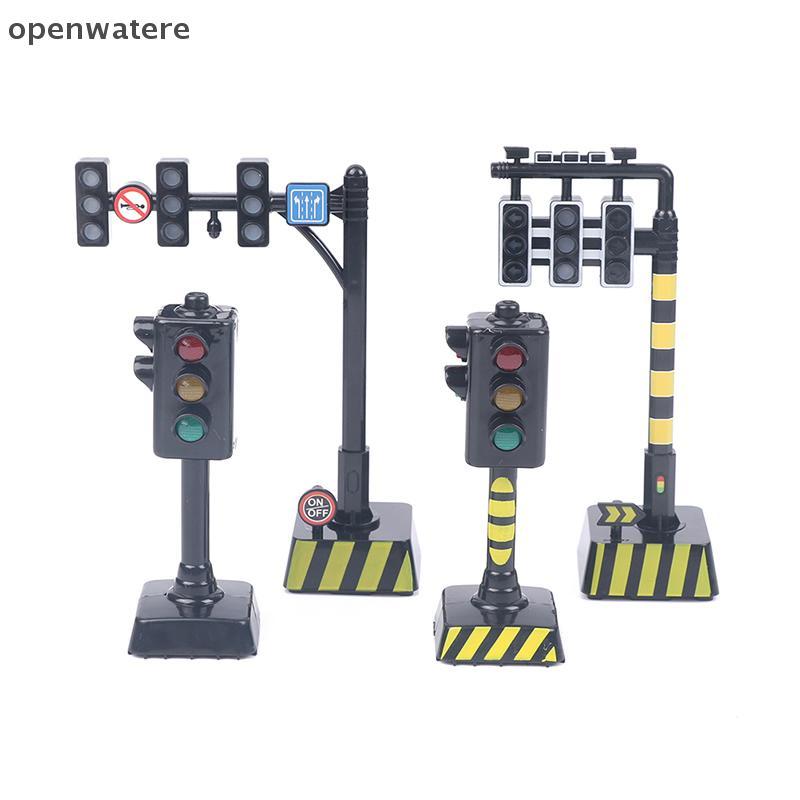 Openwatere Educational Toy ไฟจราจรรุ่นสําหรับเด็ก, Early Educational Playset Toy (อายุ 3-4) VVV