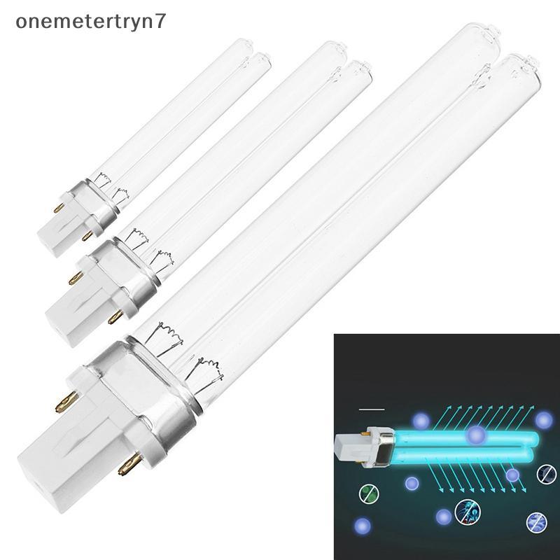 TYN 1 ชิ้น UV หลอดไฟ Aquarium ถังปลาบ่ออัลตราไวโอเลตฆ่าเชื้อโคมไฟสําหรับ G23 5 วัตต์ 7/9 วัตต์ 11/13 วัตต์ UVC H รูปร่างหลอด N
