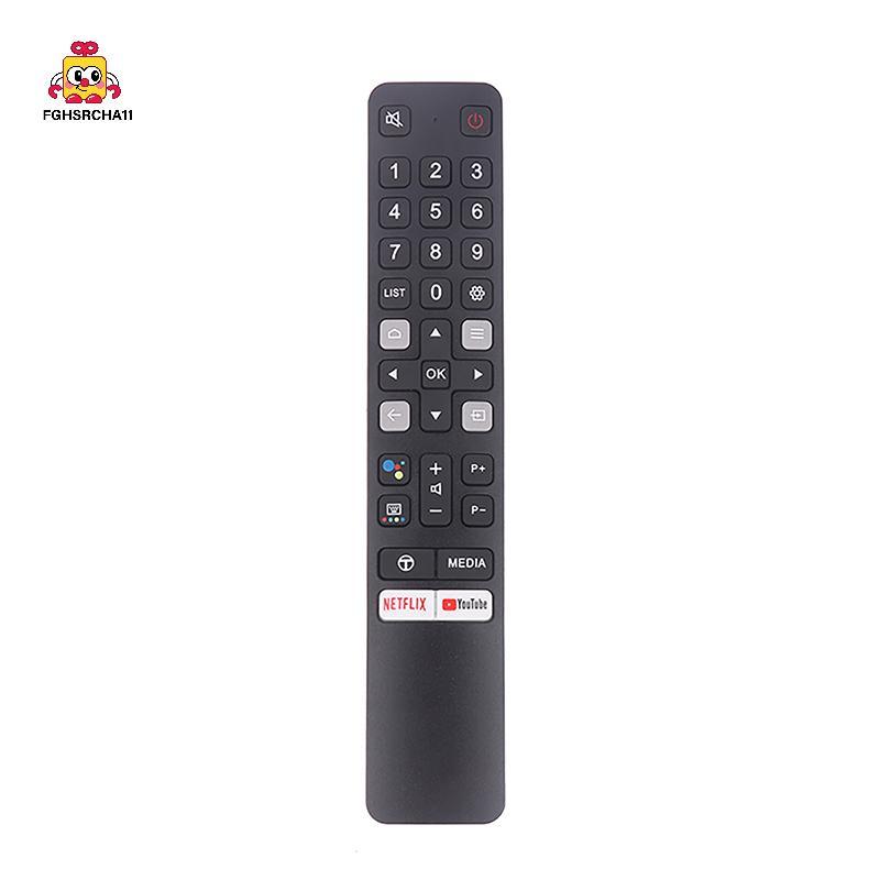 FG เหมาะสําหรับ TCL Android 4K LED สมาร์ททีวี RC901V FMR1 ไม่มีรีโมทคอนโทรลเสียง 43P725 65C728 50P72