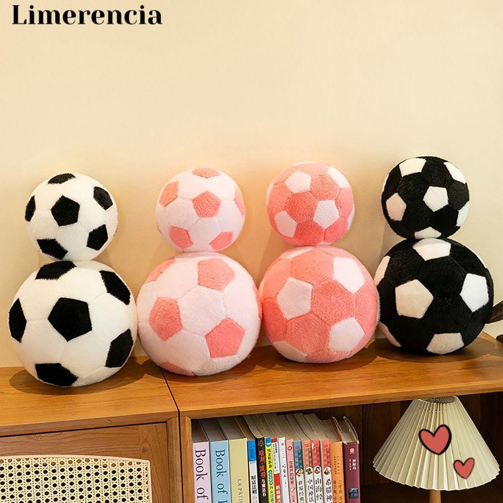 LIMERENCIA Furry Football Doll, จําลอง Ferret Fur หลากสี Hug หมอน, Creative 18 ซม. Soft Interactive 