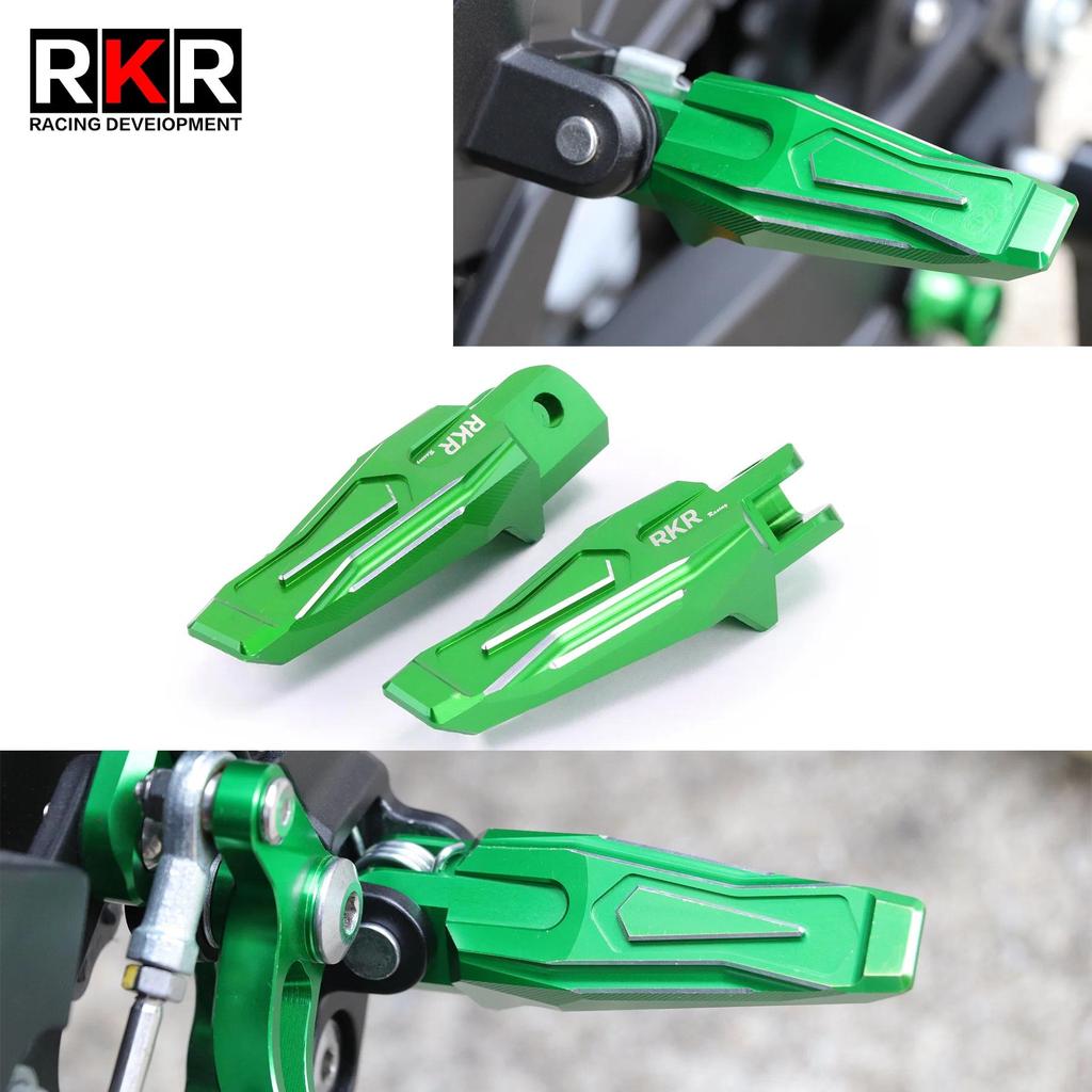 1 คู่รถจักรยานยนต์ด้านหน้าด้านหลังที่วาง CNC Extender เหยียบสำหรับ KAWASAKI Ninja 400 500 Ninja500 Z