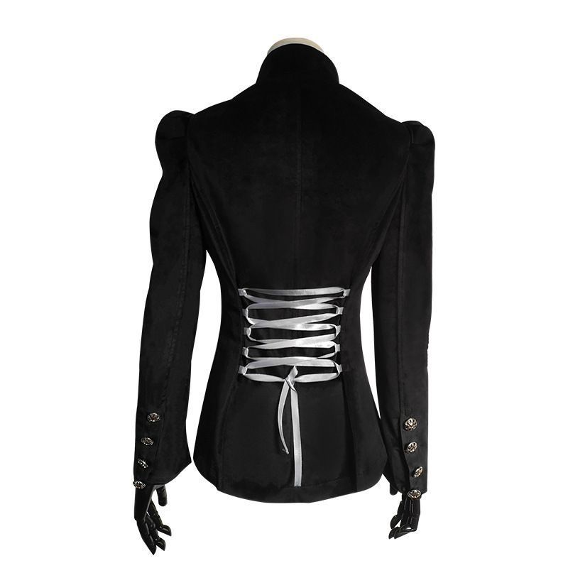 .getPunk Carnival เสื้อผ้าผู้หญิง Gothic Coat แจ็คเก็ต Goth แบบ Steampunk เครื่องแต่งกาย