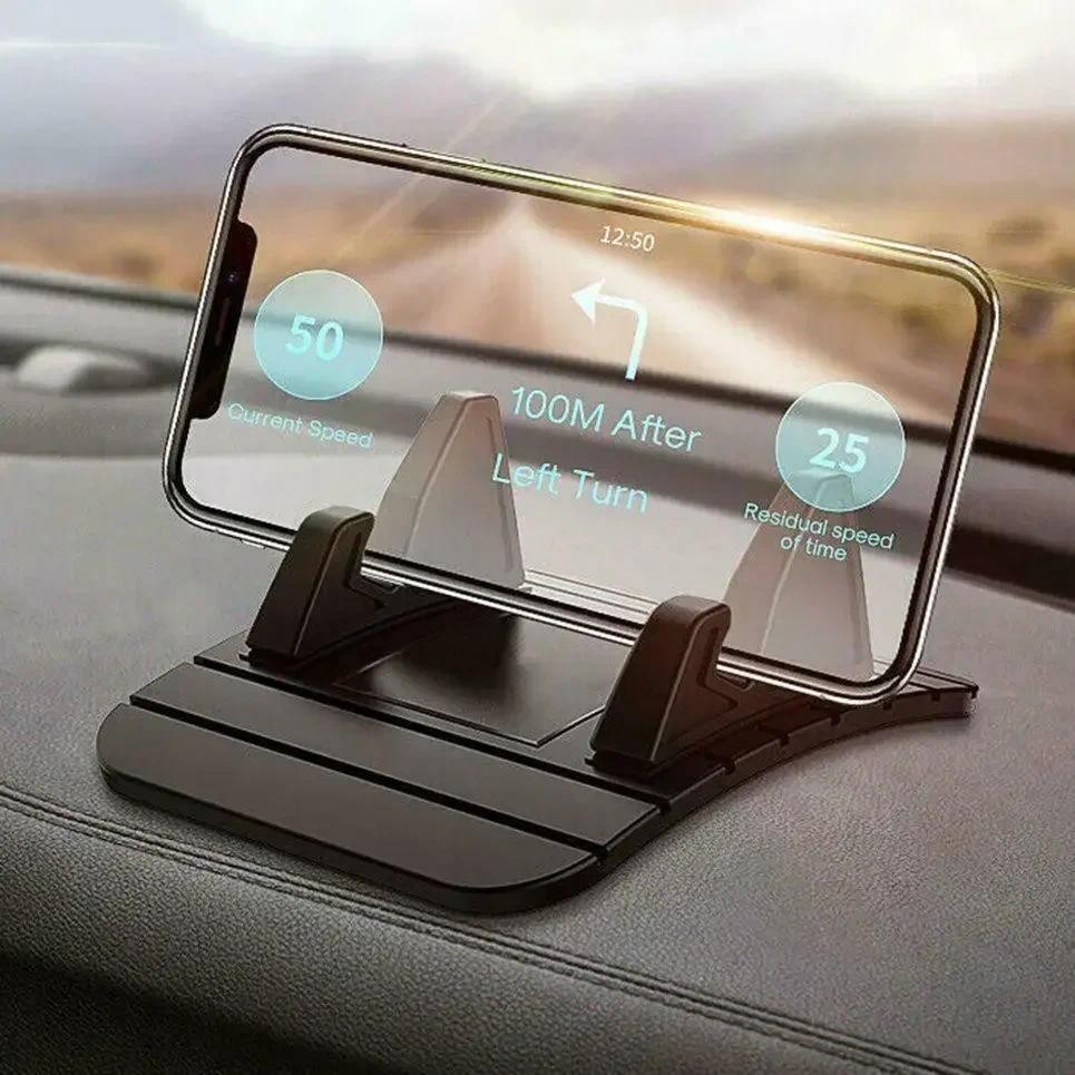 Anti-slip รถซิลิโคนผู้ถือ Mat Pad Dashboard Stand Mount สําหรับโทรศัพท์ GPS Bracket สําหรับ iPhone i