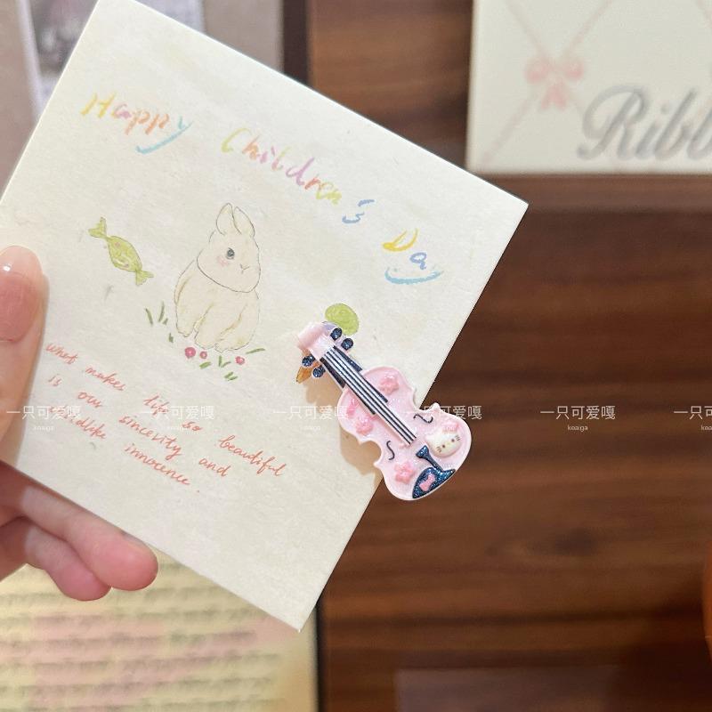 กิ๊บติดผมทรงมินิกีตาร์สไตล์เกาหลีสำหรับเด็กนักเรียน พร้อมของขวัญพิเศษ ราคา ถูกที่สุด ดีลบีเคเค แกลเลอรีภาพที่ 6