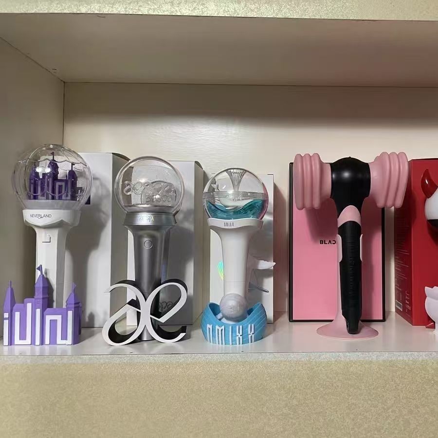 ((G) I-DLE Fluorescent Stick Storage Base i-DOL Cheer i-UIN Peripheral Material Cheer Stick Collecti