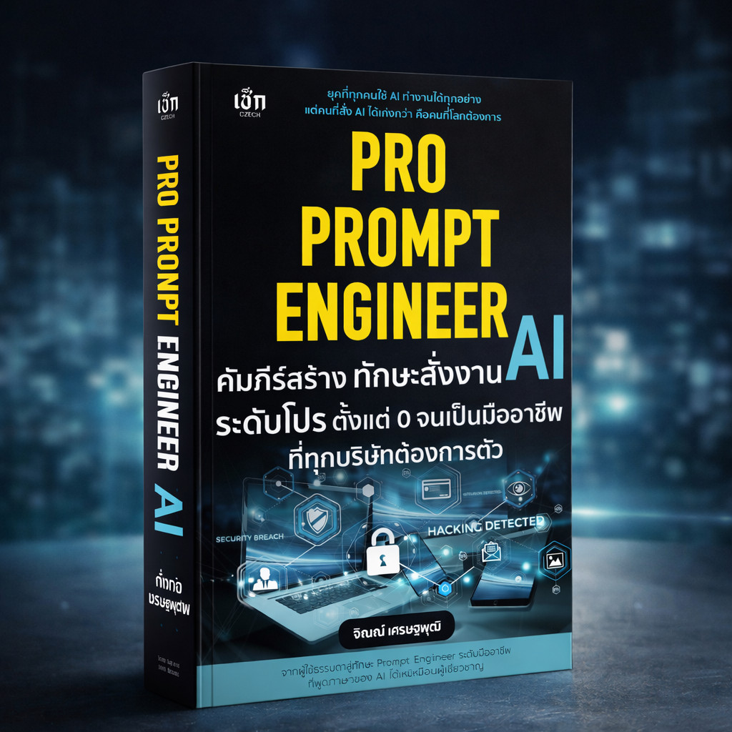 Pro Prompt  Engineer คัมภีร์สร้างทักษะสั่งงาน AI ระดับโปร