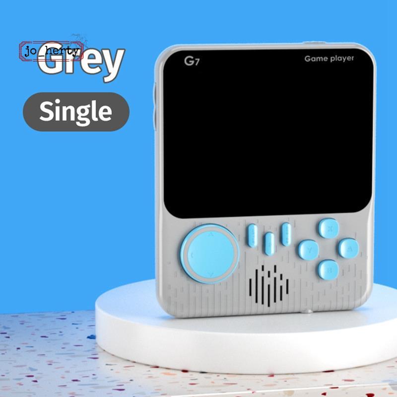 [Promote J]G7 คอนโซลวิดีโอเกมย้อนยุคในตัว 666 เกม 3.5 นิ้วหน้าจอ AV Out Pocket Gamepad เครื่องเล่นเก