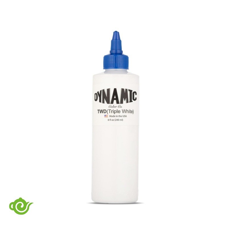 (Triple White) DYNAMIC Color TWD WD1/TWD/BLK/TBK Tattoo Ink By From Usa