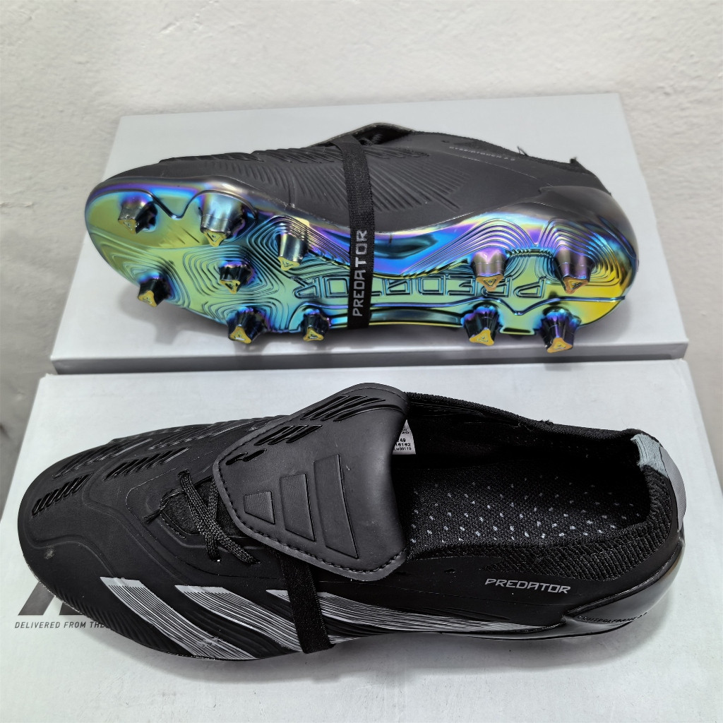 Predator 30th Anniversary Limited Edition 2024 ขนาด: 36-45 รองเท้าฟุตบอลสำหรับทั้งชายและหญิง ออกแบบส
