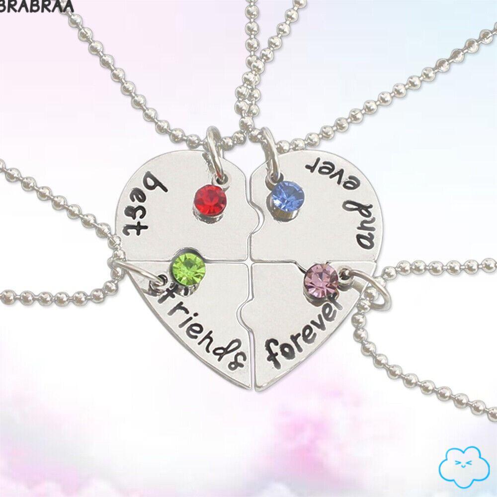 BRABRAA 4 Bff Creative Fashion Nice Gift Necklace