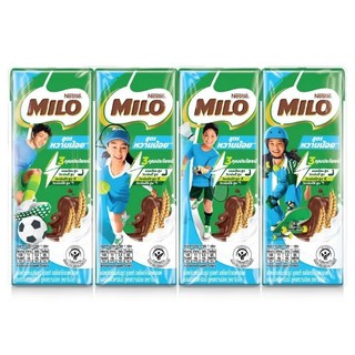 [3แพ็ค12กล่อง] Milo ไมโล ยูเอชที น้ำตาลน้อย ขนาด 170มล.
