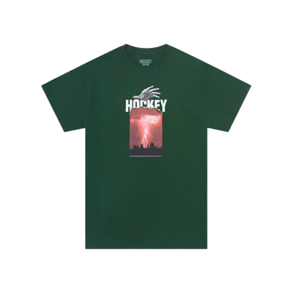 เสื้อยืด Hockey Side One (เขียวป่า)