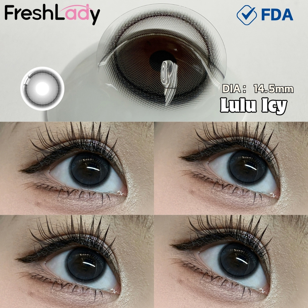 【FDA】𝐅𝐑𝐄𝐒𝐇𝐋𝐀𝐃𝐘 คอนแทคเลนส์สี คอนแทคเลนส์รายเดือน เหมาะสำหรับการออกเดทในชีวิตประจำวันของผู้หญิง คอนแท