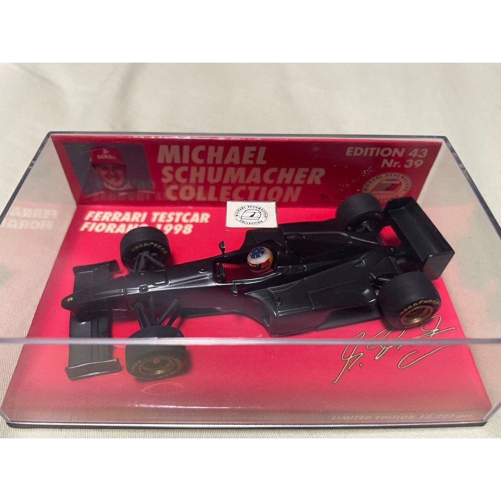 Mini Cut 1/43 Ferrari F300 Schumacher 1998 เกม Season Test รถ F1 รถรุ่น