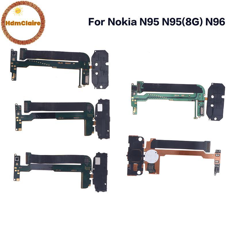 HdmClaire โทรศัพท์หน้าจอการเชื่อมต่อเมนบอร์ด Flex สายด้านหน้ากล้องอะไหล่สําหรับ Nokia N95 N95 (8G) N