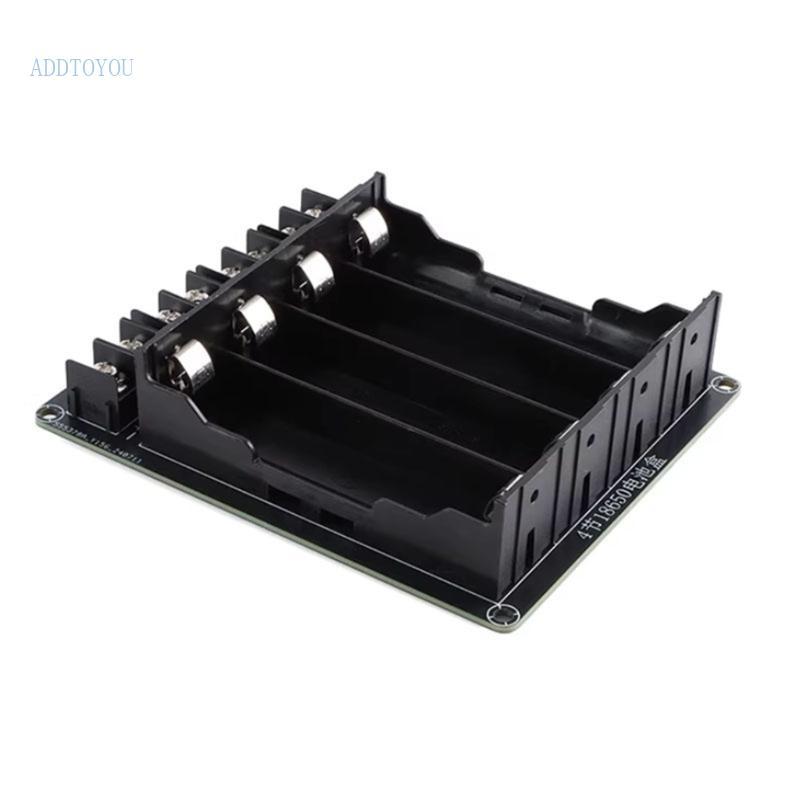 เคส3C DIY 4-Slot 18650 พร้อมการออกแบบบัดกรีสําหรับประกอบง่ายและ Series Parallel Flexibility ความปลอด