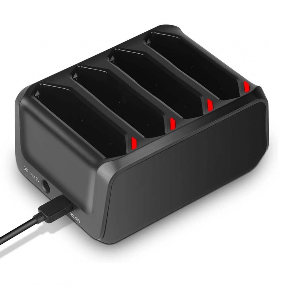 สําหรับ Zebra TC70 TC72 TC75 TC77 TC700h TC700k TC720l 4-Slot Charger Fast 4A เอาต์พุต