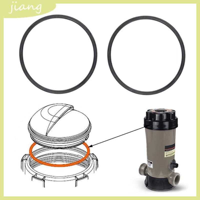 JN 2 6 ชิ้น CLX200K ยาง O-แหวนสําหรับ CL200 CL220 Chlorinator Feeder ฝาปิดสระว่ายน้ําปั๊มกรอง O แหวน