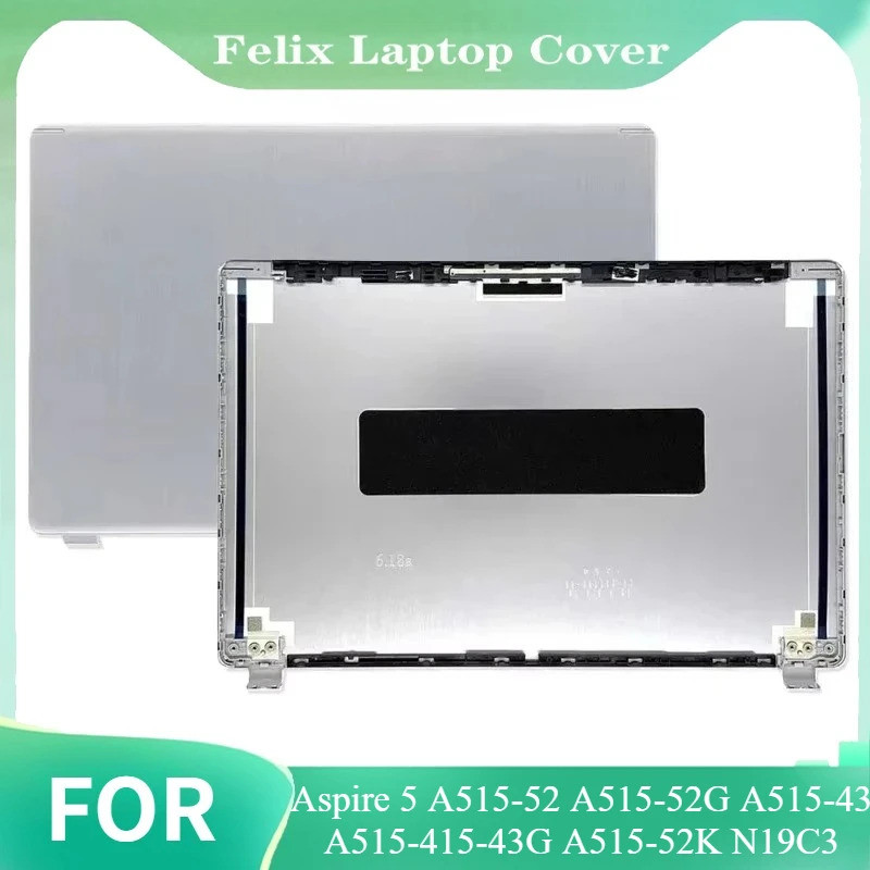 ใหม่สําหรับ Aspire Aspire 5 A515-52 A515-52G A515-43 A515-43G LCD ปกหลังด้านหลังฝาปิดกรณี LCD Bezel 