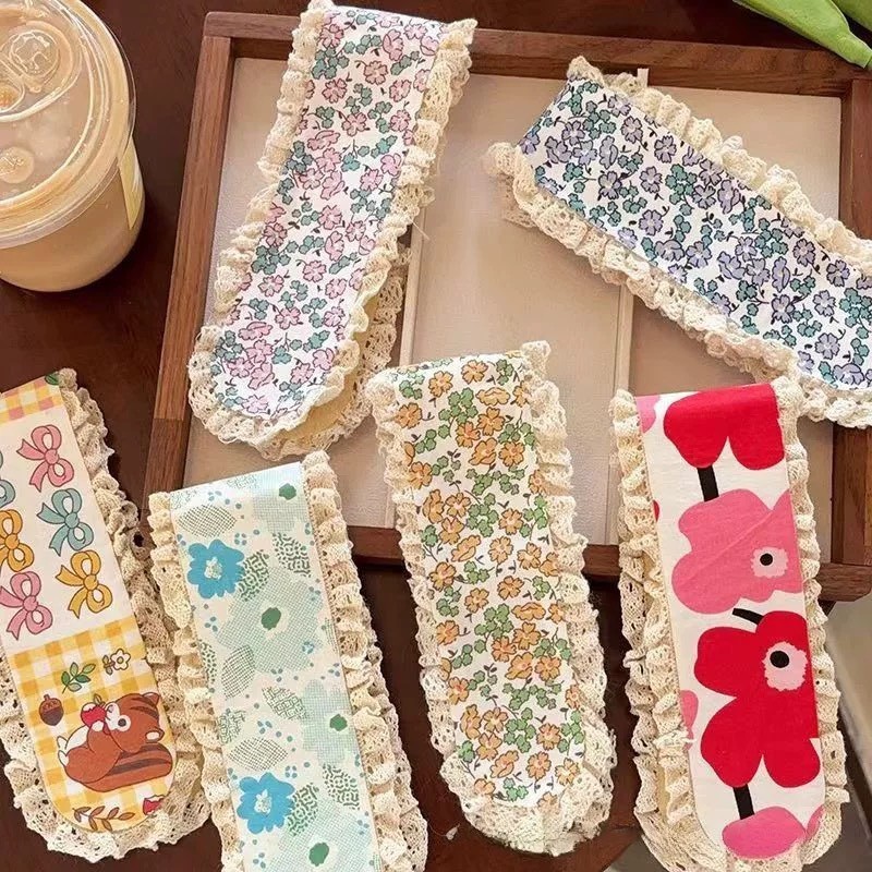 ผ้าคาดผมหน้าม้า ลายดอกไม้ สไตล์เกาหลี แฟชั่นประดับผม – โปรปัง