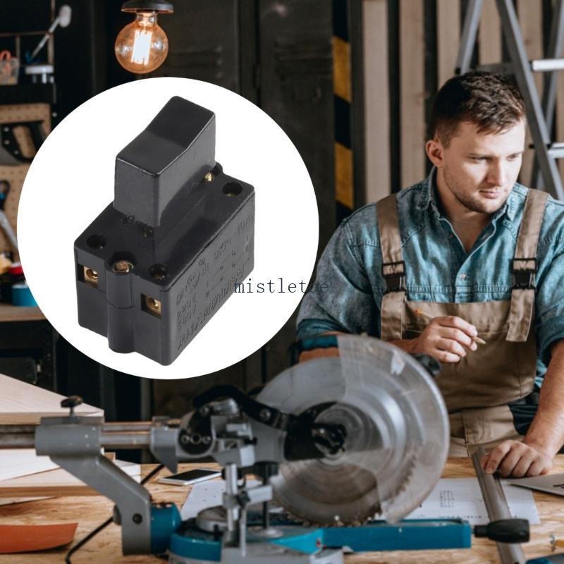 MIS สวิทช์ตัด 250V-5E4 10A ล็อคเครื่องมือไฟฟ้าเครื่องตัดสว่านไฟฟ้า