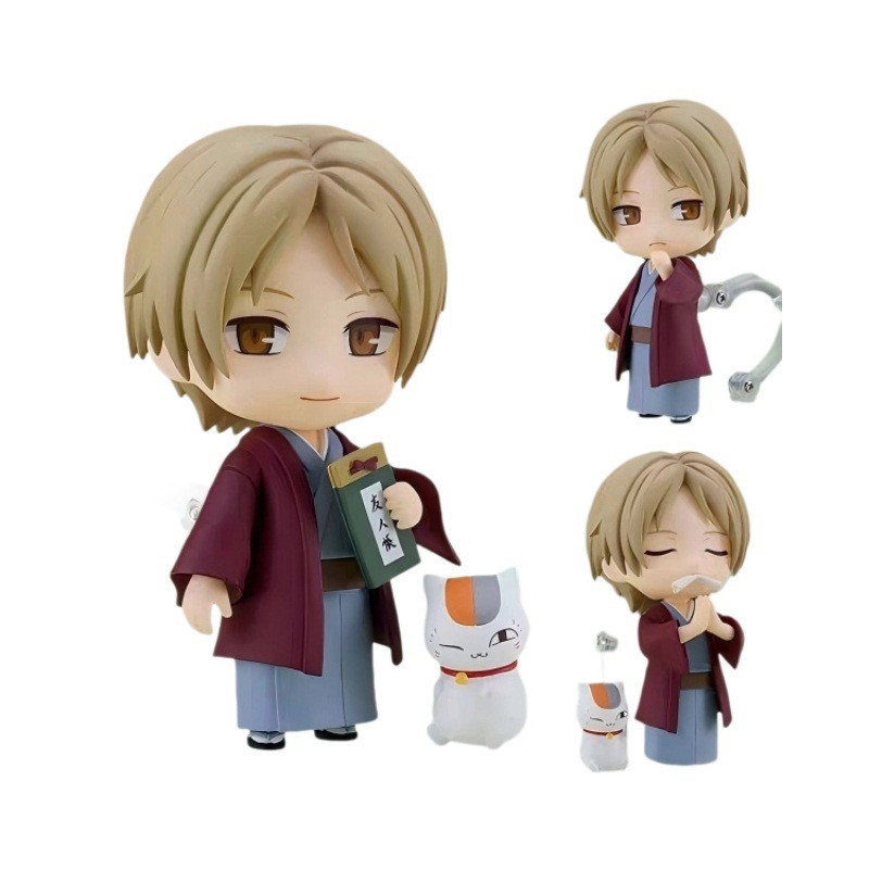 หนังสือของ Natsume ของเพื่อน Takashi Natsume และ Nyanko Sensei Kimono Nendoroid 2675 Kawaii Action F