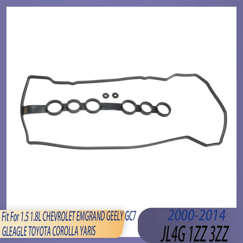 ชิ้นส่วนเครื่องยนต์ฝาครอบวาล์วชุดปะเก็น Fit 1.5 1.8 L GAS JL4G 1ZZ 3ZZ 00-14 สําหรับ CHEVROLET EMGRA