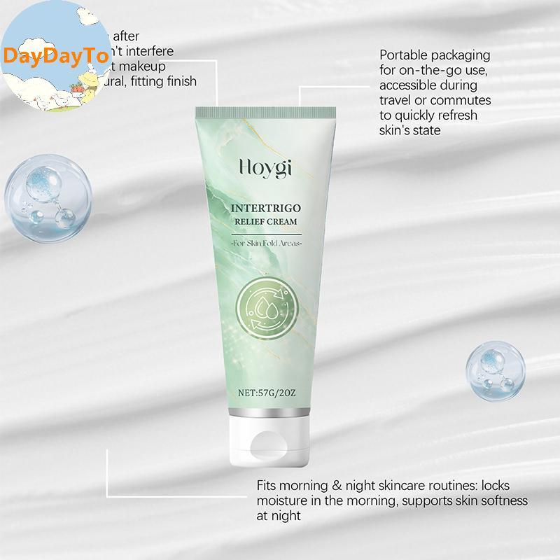DayDayTo Intertrigo Cream – Skin Fold Care & Chafing Support Cream With Zinc Oxide & Undecylenic Aci