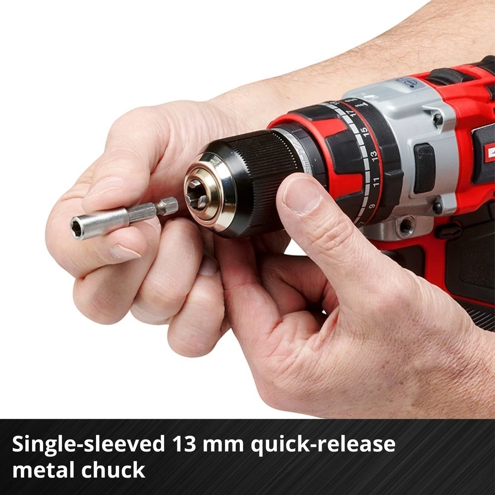 สว่านกระแทกไร้สาย EINHELL TP-CD 18/80 Li-i Brushless เฉพาะเครื่อง A4514305 thumbnail 8