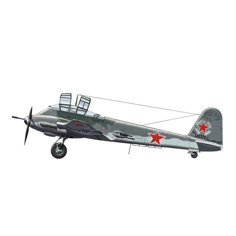 3G รุ่น MENG ประกอบเครื่องบิน LS-001 Me-410B-2/U4 Heavy Fighter 1/48