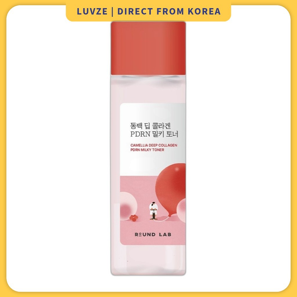 [roundlab] Camellia Deep Collagen PDRN Milky Toner 150ml 1pc / โทนเนอร์เกาหลี / คอลลาเจนเข้มข้น