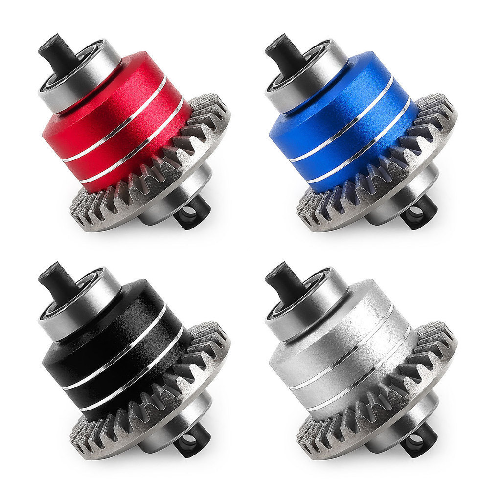 ด้านหน้าด้านหลัง Universal Differential สําหรับ Hyper GO MJX 1/14 14210 14211 RC รถโลหะอัพเกรด OP อุ