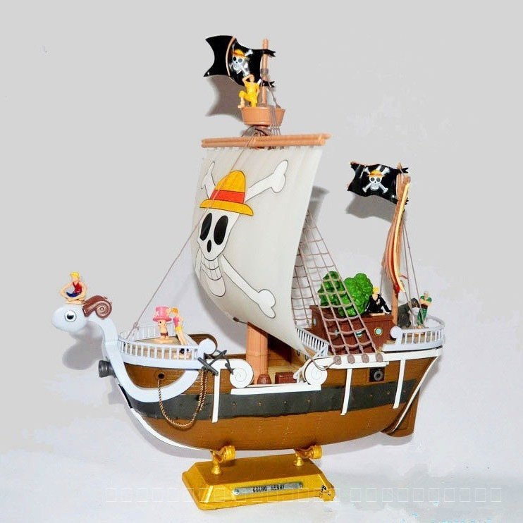 One Piece One Piece One Piece One Piece One Piece Wanli Sunshine Golden Meri อะนิเมะรูปปั้นตกแต่งรูป