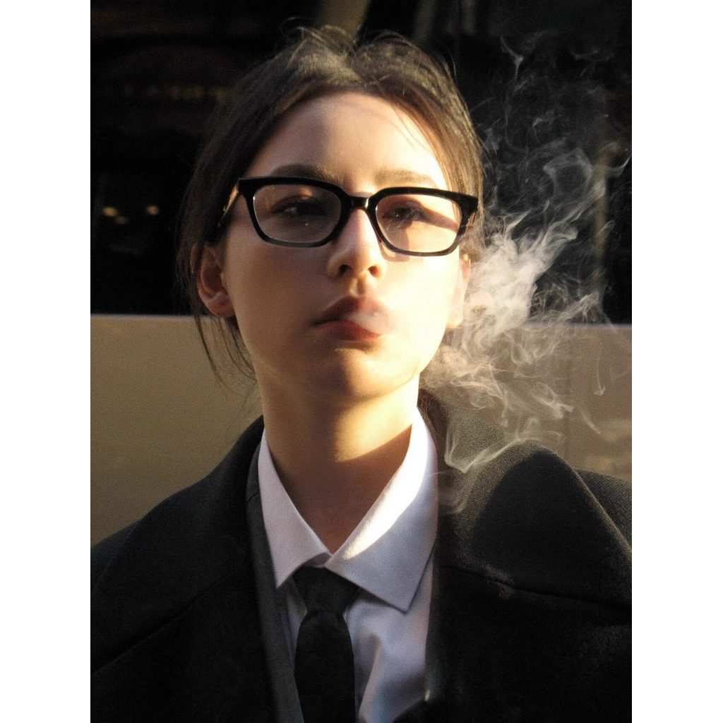 404 STORE small square glasses แว่นตา