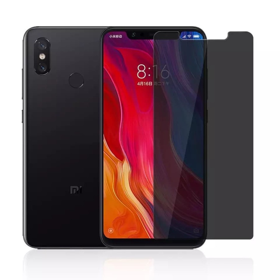 ANTISPY XIAOMI MI 8 MI8 / MI 8 PRO / MI 8 SE 8SE TEMPERED GLASS PRIVACY SCREEN PROTECTION