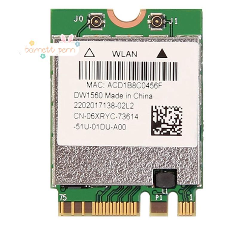 BCM94352Z DW1560 M.2 อะแดปเตอร์ Wifi การ์ดไร้สาย 1200Mbps 802.11Ac 2.4 Ghz/5G บลูทูธ 4.0 NGFF การ์ดส