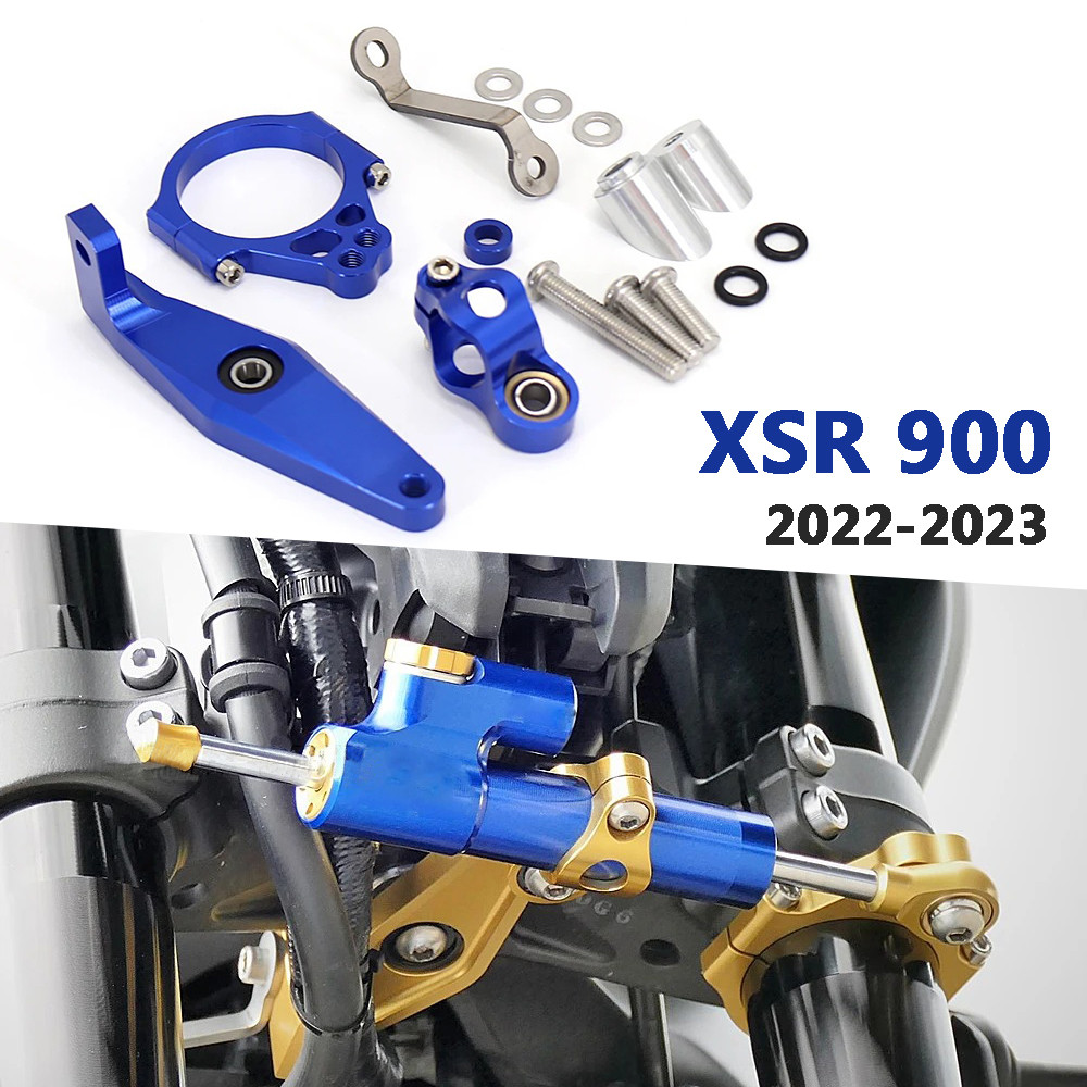 Y-ปรับพวงมาลัย Damper Stabilizer สําหรับ YAMAHA XSR900 XSR 900 xsr900 xsr 900 อุปกรณ์เสริมรถจักรยานย