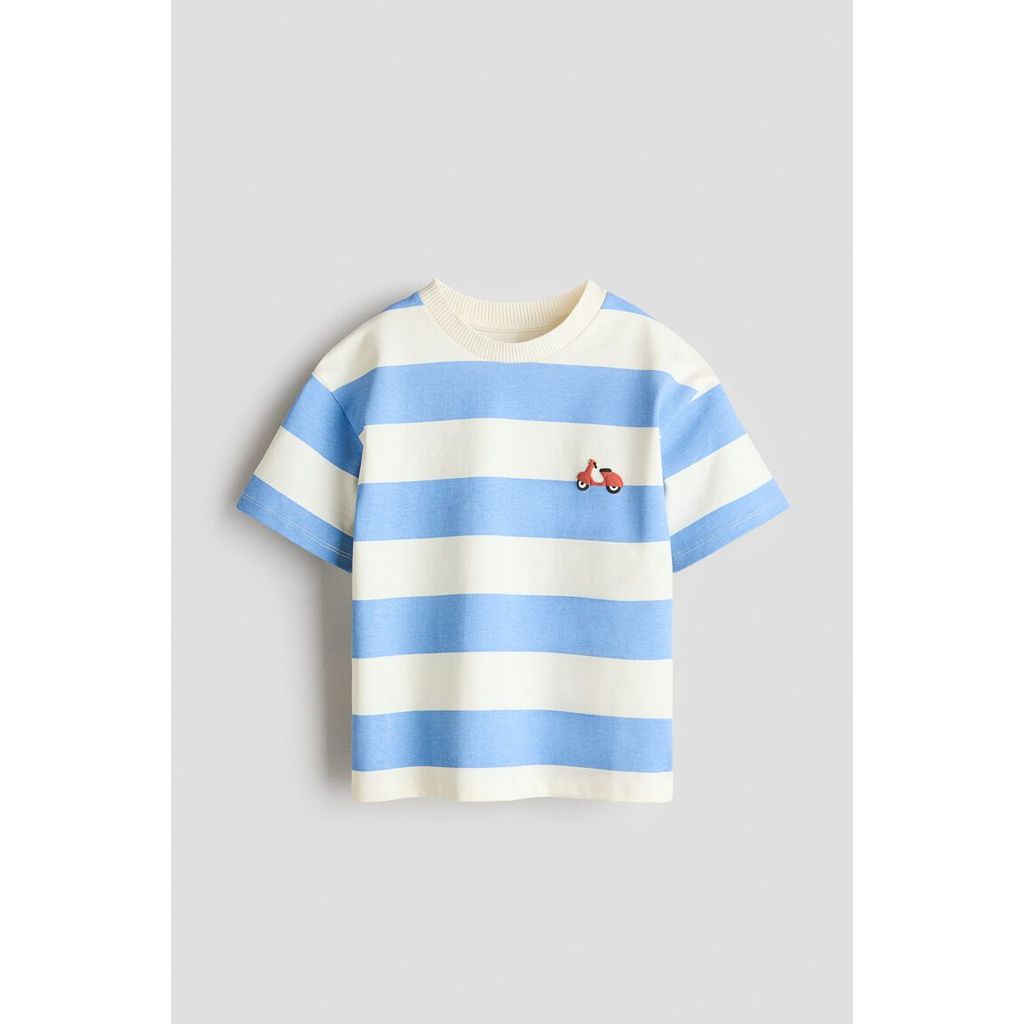 H&M(เอชแอนด์เอ็ม) เสื้อยืดพิมพ์ลาย เด็กผู้ชาย 1241007_12