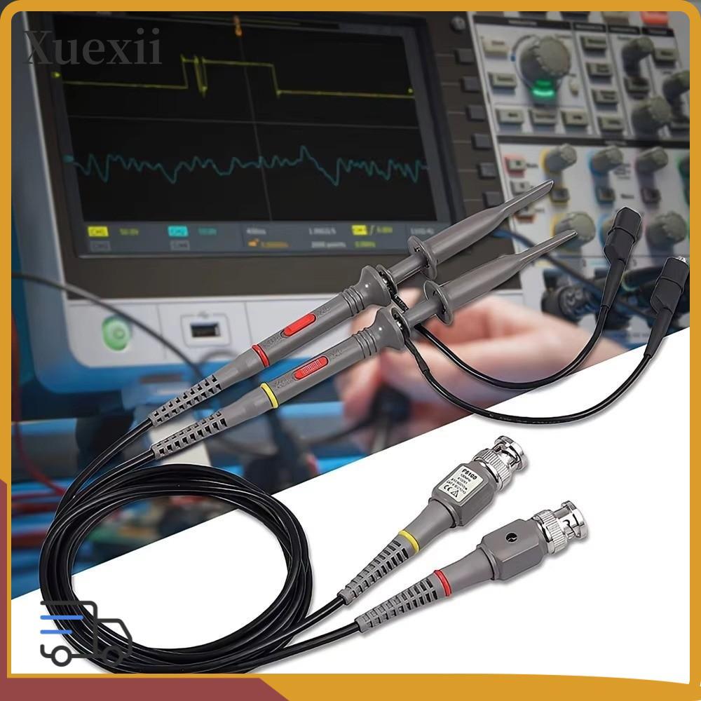 XUEXII 1/2pcs BNC Oscilloscope Probe, P6100 ความแม่นยําสูง Oscilloscope Probe ชุด, ที่มีประโยชน์ X1/