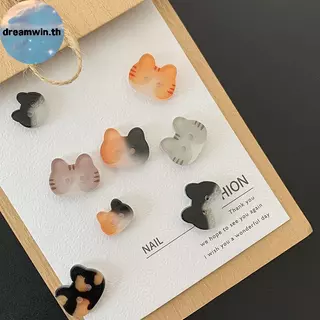 Dreamwin น่ารักที่มีสีสันเรซิ่น Cat ปุ่ม 20PCS สองตาสําหรับเย็บ Handmade เสื้อผ้าเด็กและ Art โครงการ th