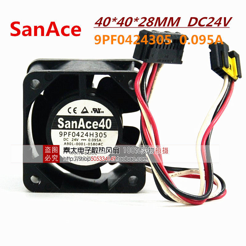 [หม้อน้ําพร้อมสต็อก] A90L-0001-580#C 9PF0424H305 24V 0.05A พัดลมของแท้ใหม่เอี่ยม