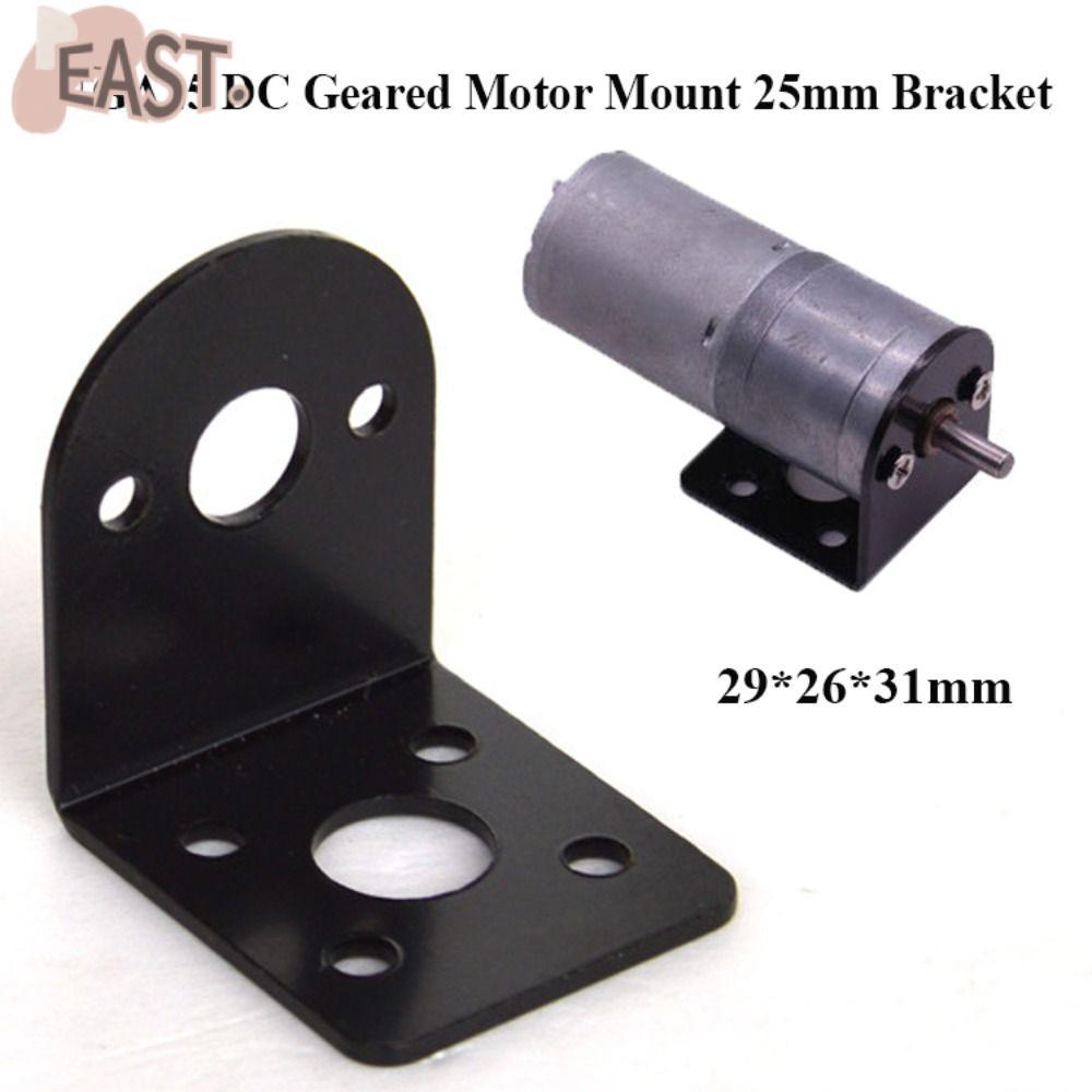 EASTS GA25 DC Geared Fixing Holder Stand สําหรับ 310 370 มอเตอร์แรงบิดสูง 25 มม.วงเล็บ