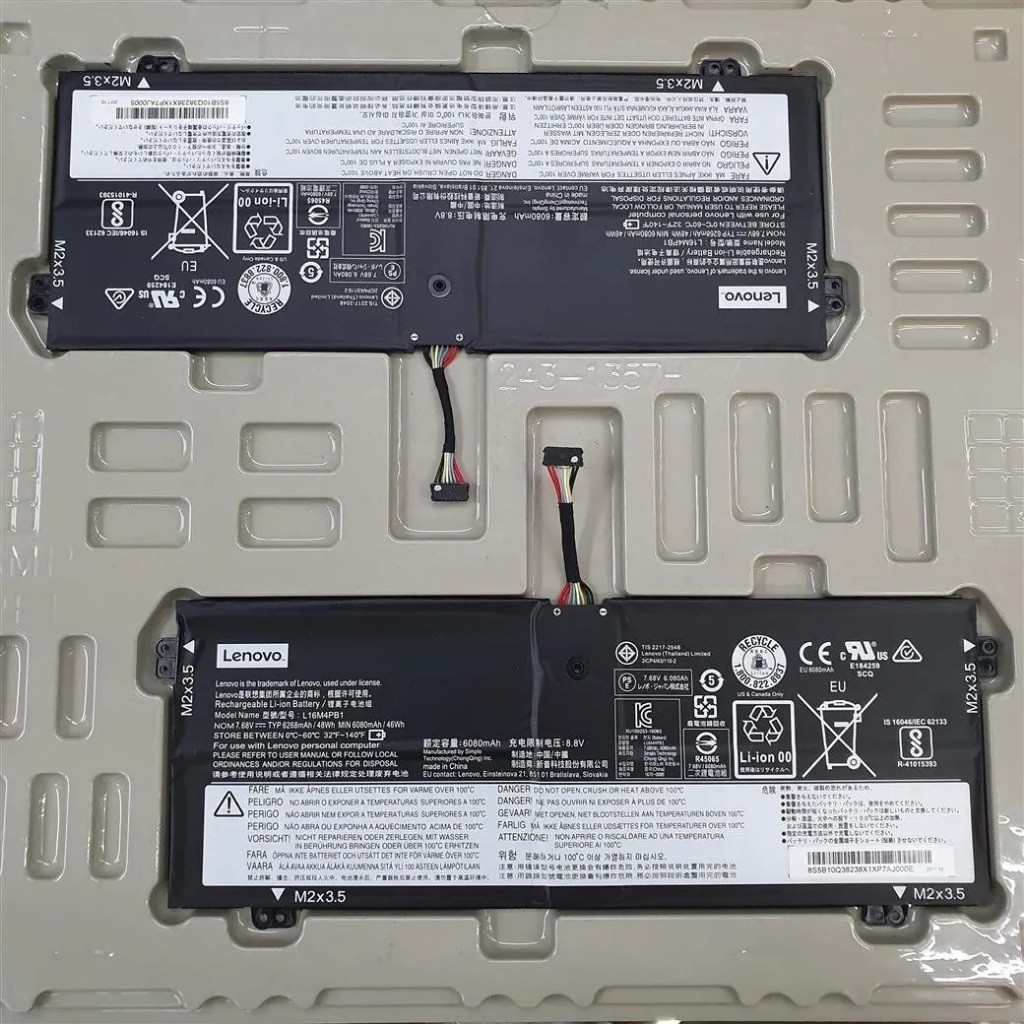 แบตเตอรี่แท้ของเลโนโว L16C4PB1 L16L4PB1 L16M4PB1 YOGA 720-13IKB 720-13IKBR 730-13IKB 730-13IWL 81C3