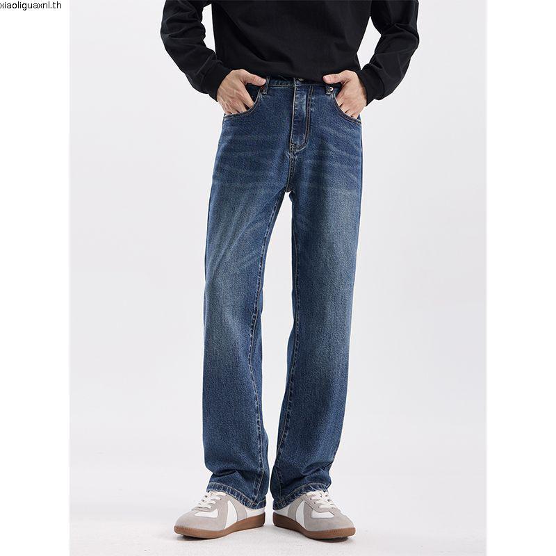 GQ Minimal Jeans - Relaxed Fit กางเกงยีนส์สไตล์มินิมอล 7 กระเป๋า ทรงหลวม