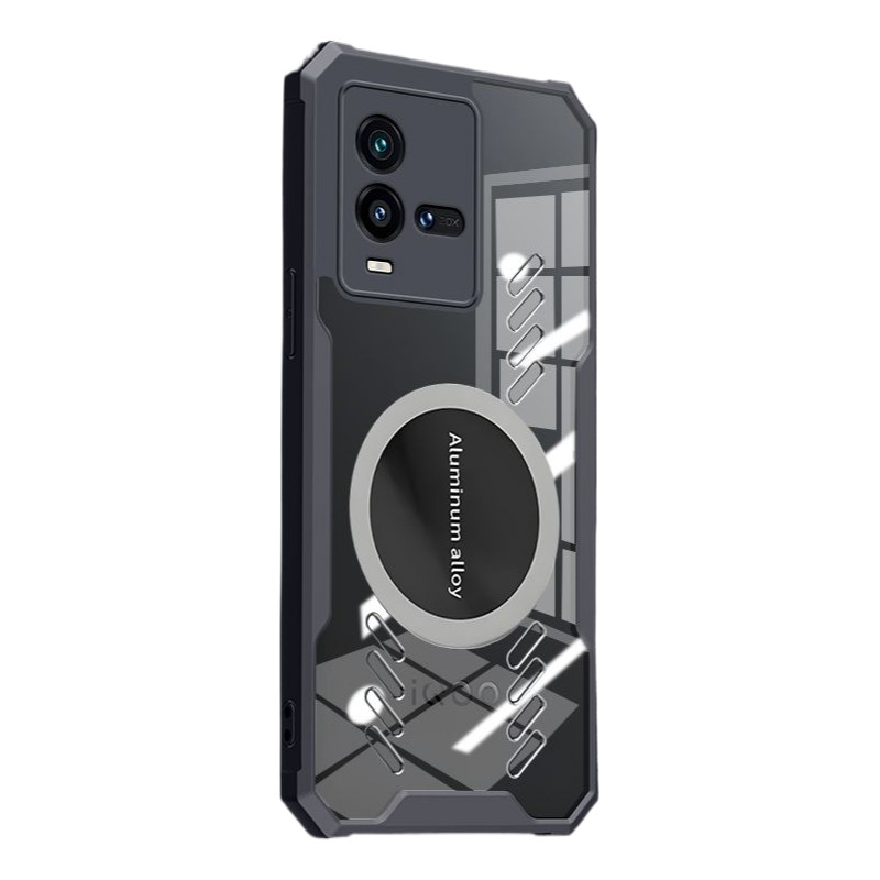 สําหรับ iQOO 10 Magnetic Cooling เคสโทรศัพท์ vivo ใหม่ iQOO 10 Pro gaming Cooling ถุงลมนิรภัย anti-d
