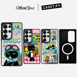 แม่เหล็กถักหมวกกระจกแมว Hard Samsung สําหรับ Samsung Galaxy S26 25 24 23 UItra S26 25 24 23 Plus กันกระแทกป้องกันปลอก