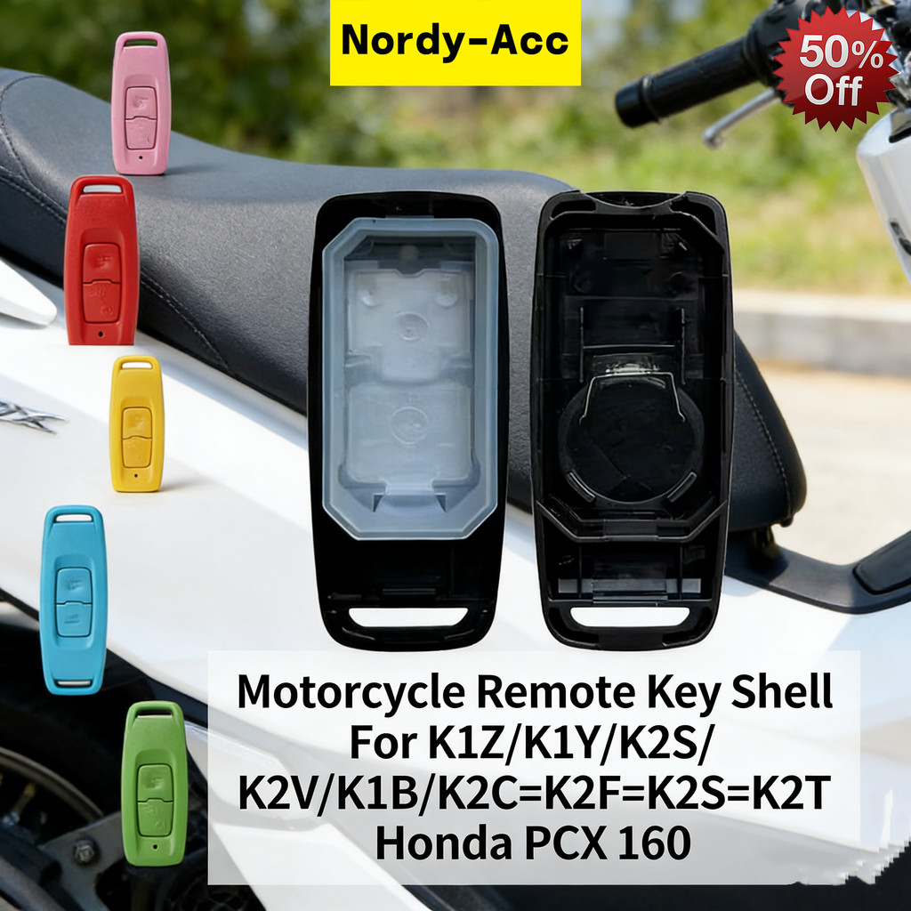 รถจักรยานยนต์ Remote Key Shell สําหรับ Honda PCX 150 160 สําหรับ K1Z/K1Y/K2S/ K2V/K1B/K2C/K2F/K2S/K2