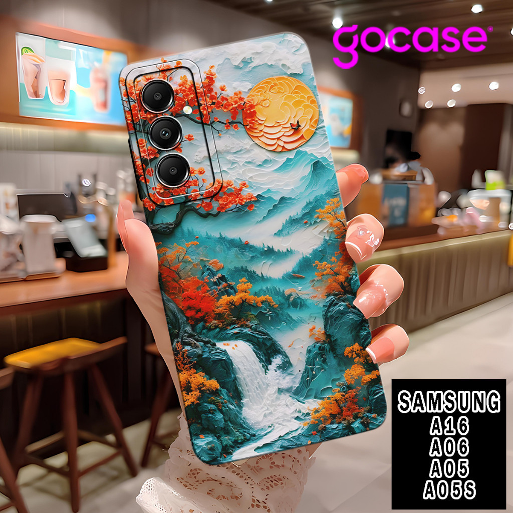( DTF 1 ) ยางยืดหยุ่น Softcase สําหรับ samsung a16 4g 5g l samsung a06 l samsung a05s a05 l ซิลิโคน 