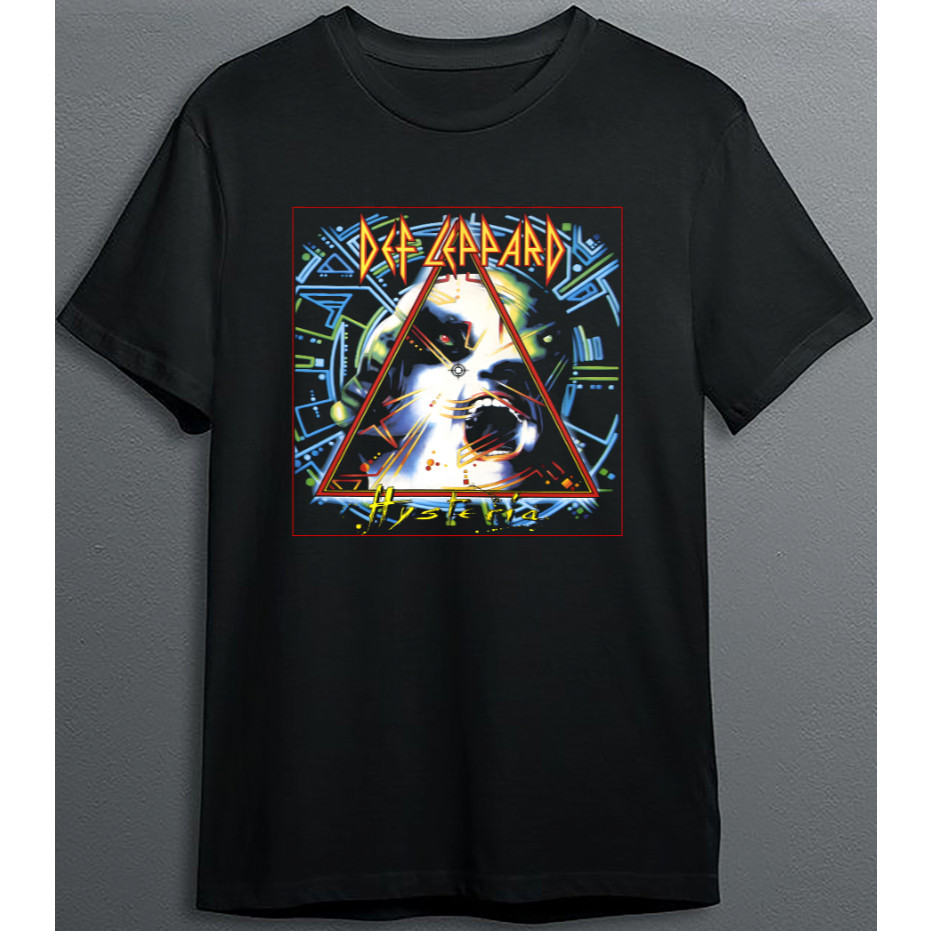 เสื้อยืด DEF LEPPARD HYSTERIA